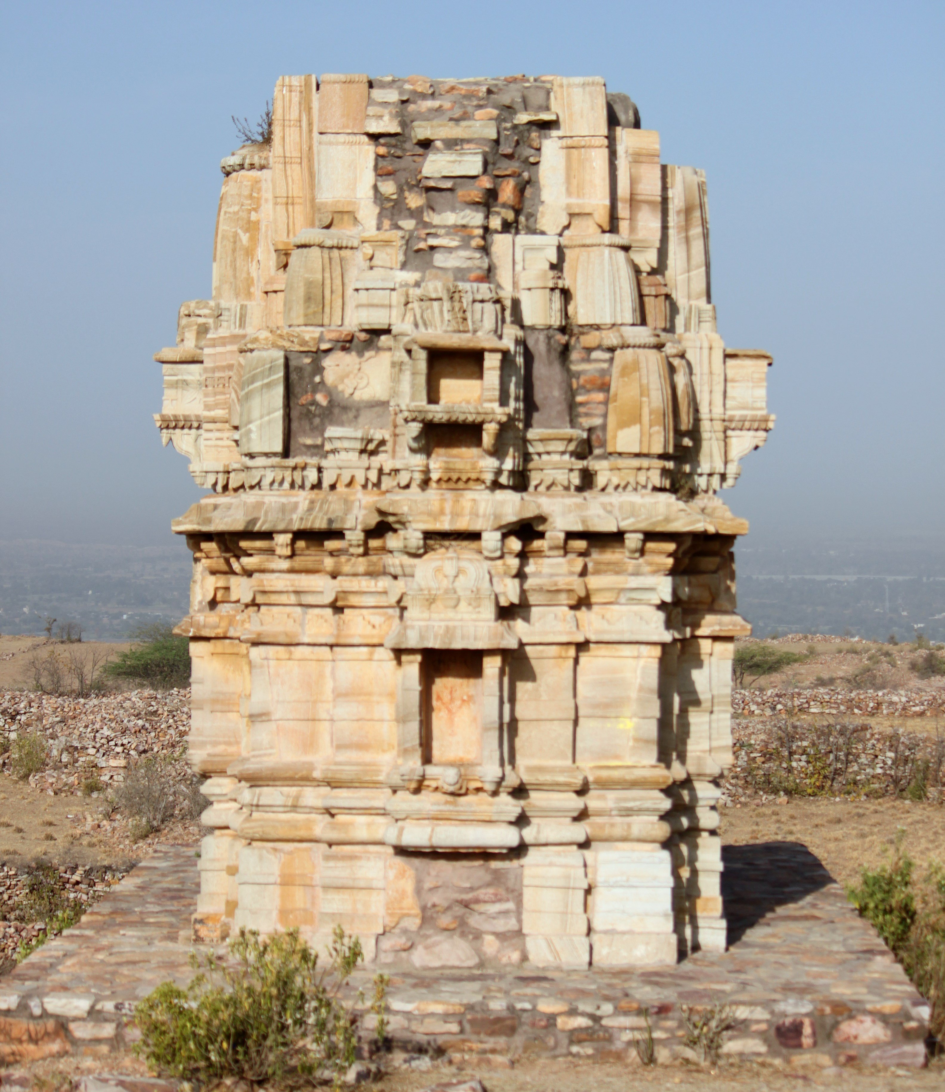 Temple at Fort at Fort Of Chittorgarh Photo Gallery