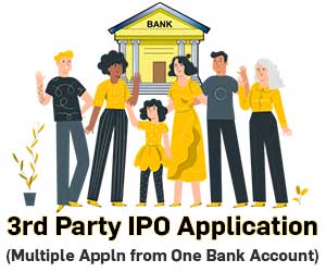 3rd Party IPO Application: Multiple Applications from one Bank Account
