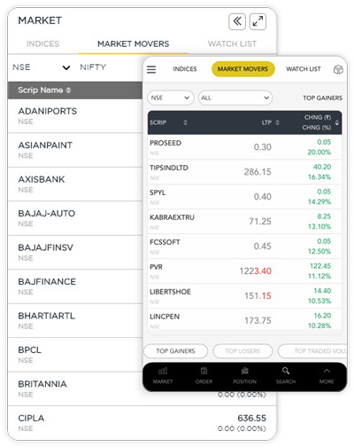 MyEspresso Trading App Demo 4