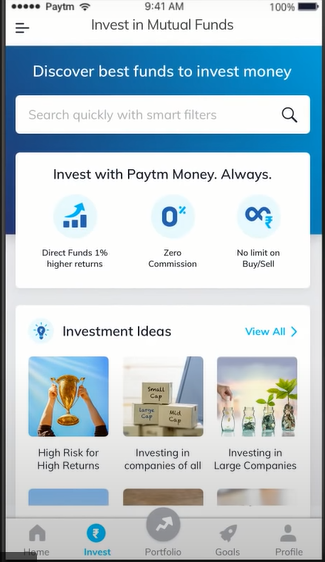 Paytm Money Invest in Mutual Funds 1